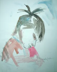 peinture : Danseuse