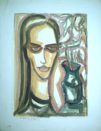 peinture : La femme du légionnaire