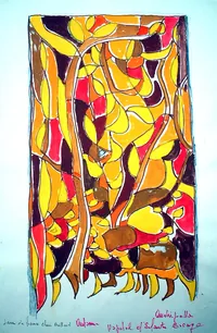 peinture : Etude n°137 Automne