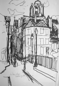 peinture : Le vieux Mans n°3
