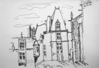 peinture : Le vieux Mans