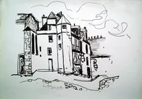 peinture : Le vieux Mans