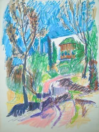 peinture : Tunisie résidence CNRO