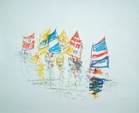 peinture : Les optimistes