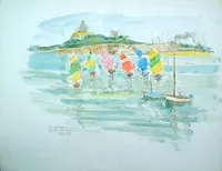 peinture : Les optimistes, Roscoff