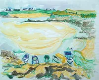 peinture : Côte de Bretagne