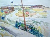 peinture : Maguerie, près Roscoff