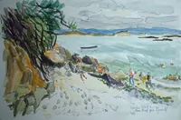 peinture : Pem Prat près Roscoff