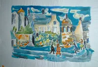peinture : Tour Marie Stuart