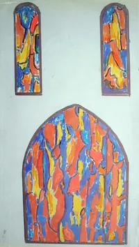 peinture : Etude n°056 po Reulle Vergy