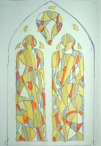 peinture : Etude n°083 po Flavignerot