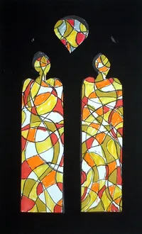 peinture : Etude n°095 po Flavignerot