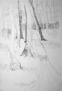 peinture : Lac Balaton