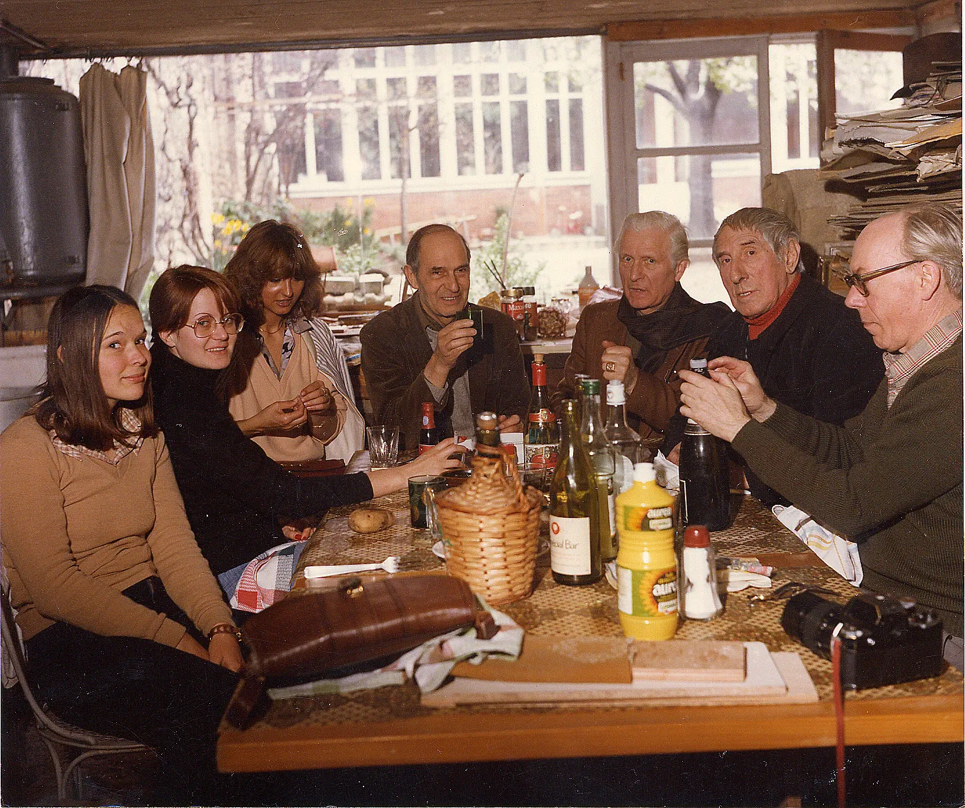 André Patte et plusieurs peintres